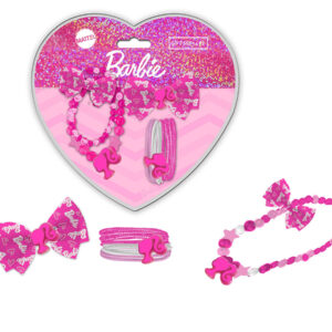 SET ACCESSORI CAPELLI + COLLANA BARBIE